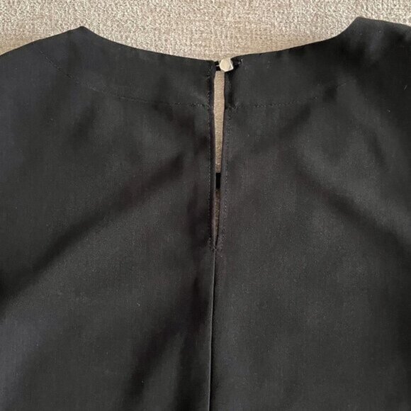 Rachel Rachel Roy Womens Black Sleeveless Pullover Blouse Top Size L Side Slit - Picture 7 of 7